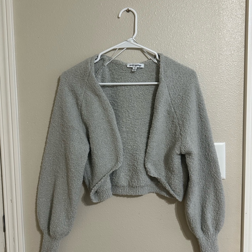 Cropped cardigan